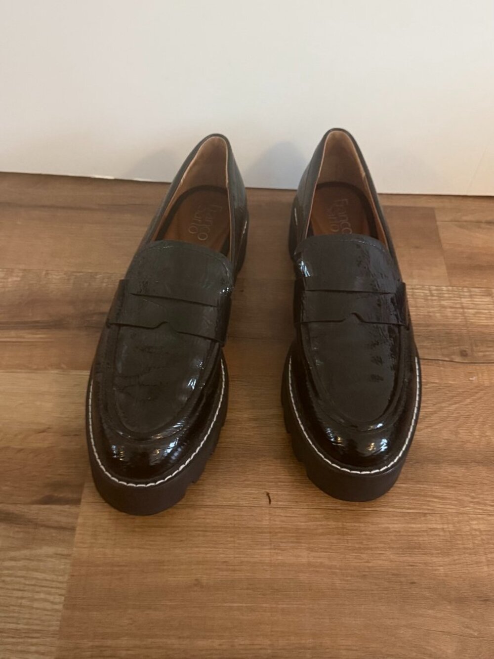 FRANCO SARTO Black Loafers